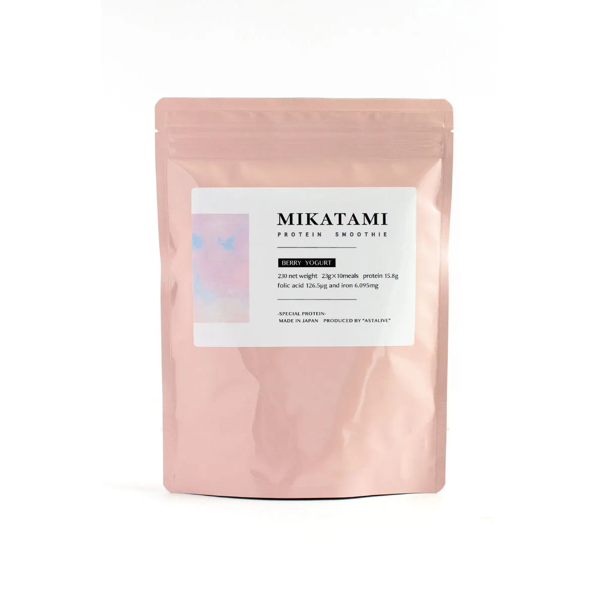 MIKATAMI PROTEIN  SMOOTHIE　ベリーヨーグルト味